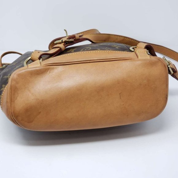 Auth Louis Vuitton Monogram Montsouris PM Backpack - Picture 8 of 16